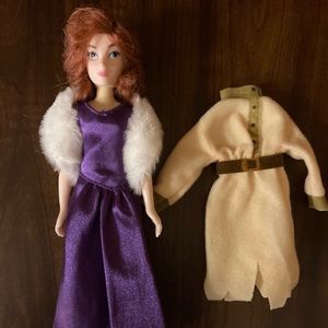 Vintage 1997 Anastasia Growing Hair Doll